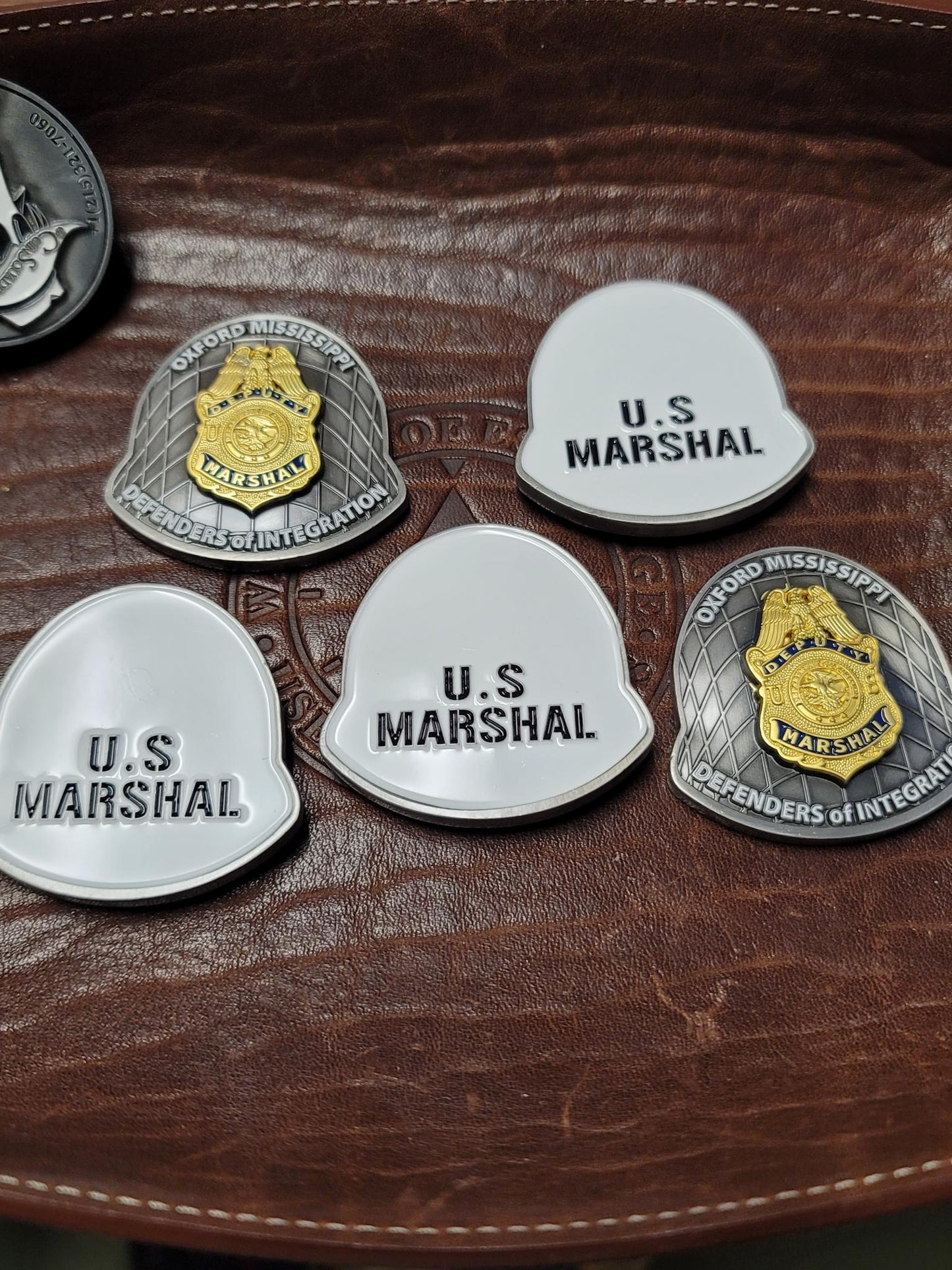 USMS HELMET COIN OXFORD MS - SHIPPING NOW 12/28/2023