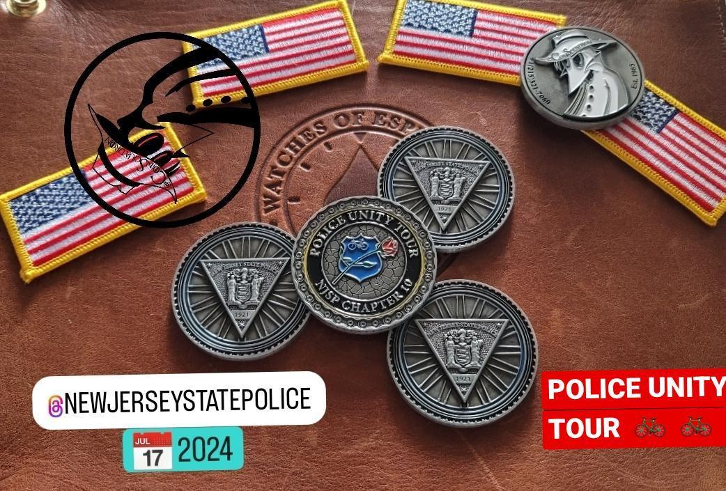 Pre-Sale TEAM NJSP Chapter 10 POLICE UNITY TOUR Fundraiser - PLS READ BELOW