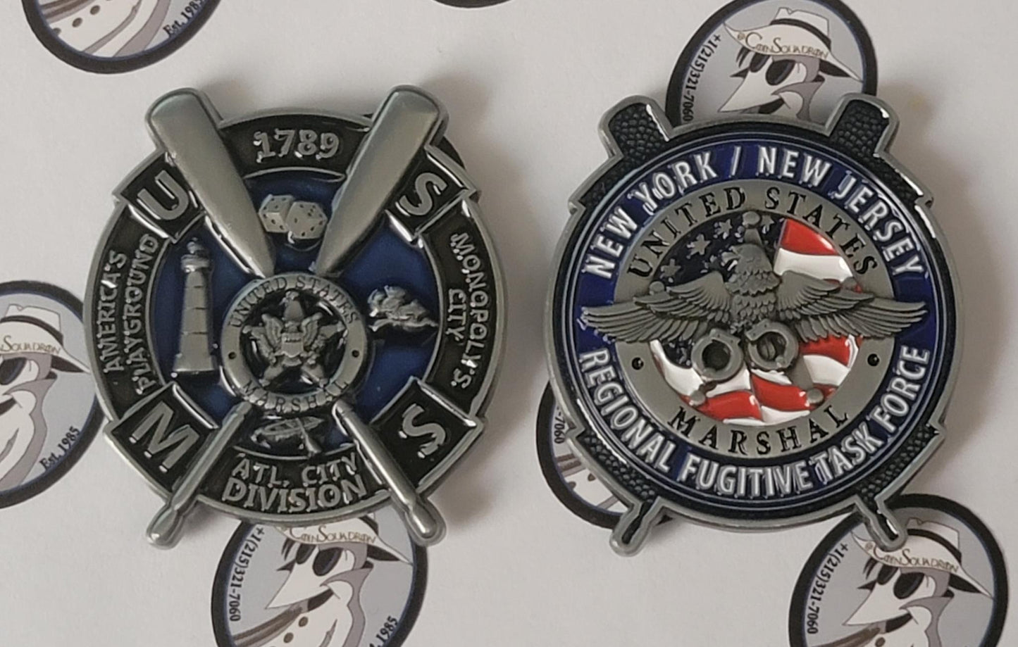 USMS NY/NJ RFTF AC DIV Coin