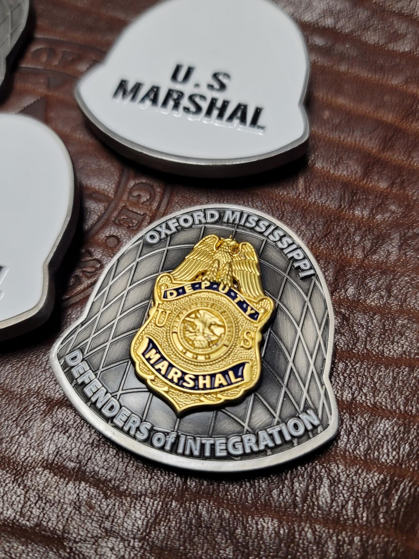 USMS HELMET COIN OXFORD MS - SHIPPING NOW 12/28/2023