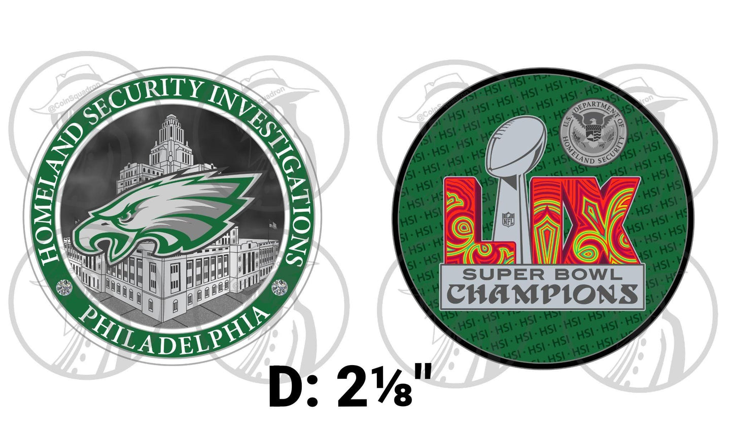 PRE-SALE Pls Read Below - HSI PHL SB 59 Customs House Coin