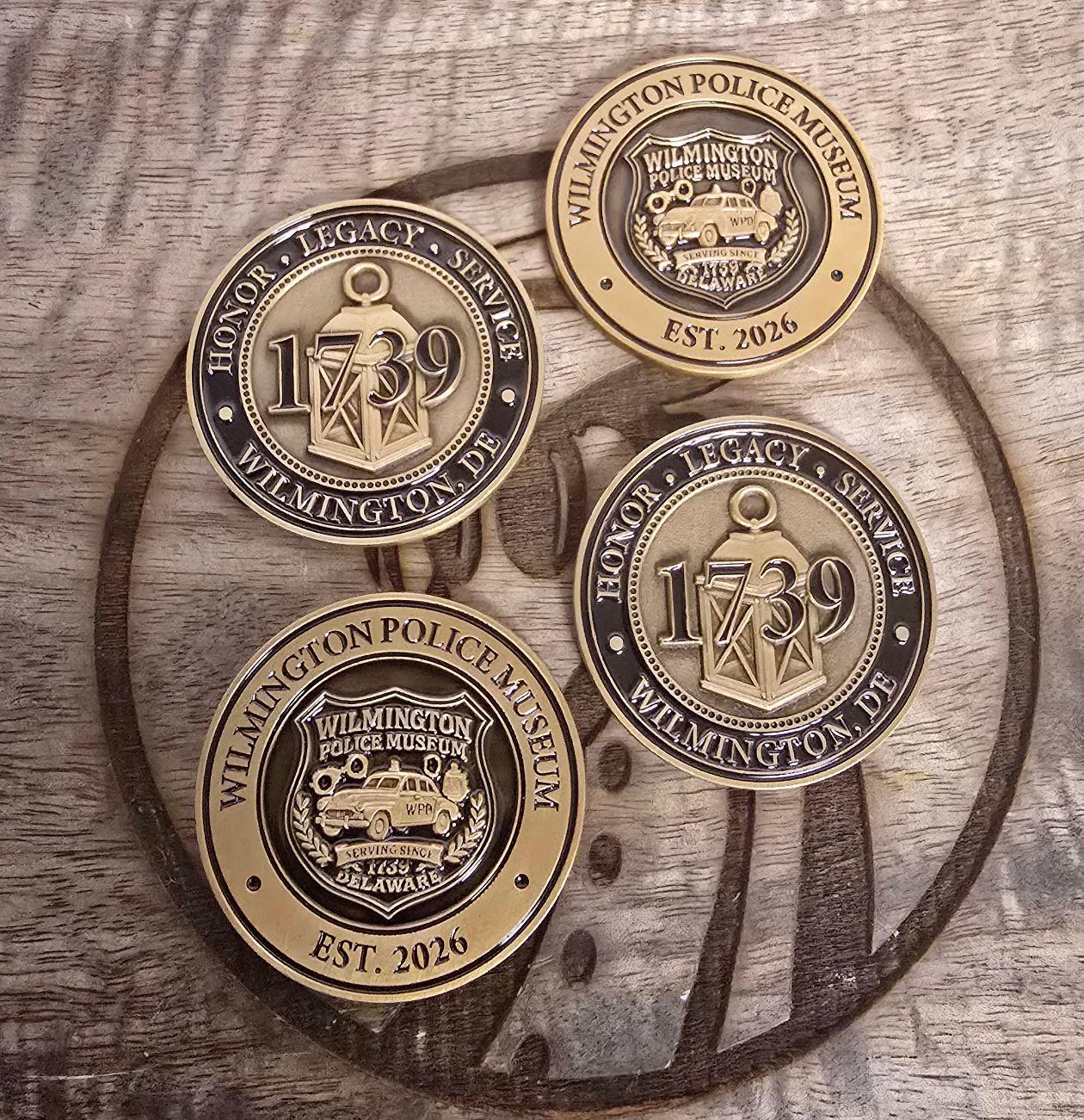Wilmington Police Museum Commemorative Coin