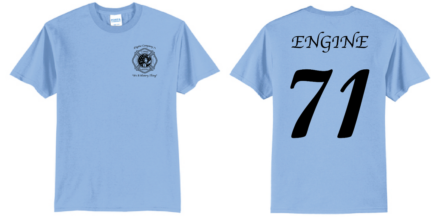 UMFC Engine 71 History & Engine 81 Screaming Eagle Shirts