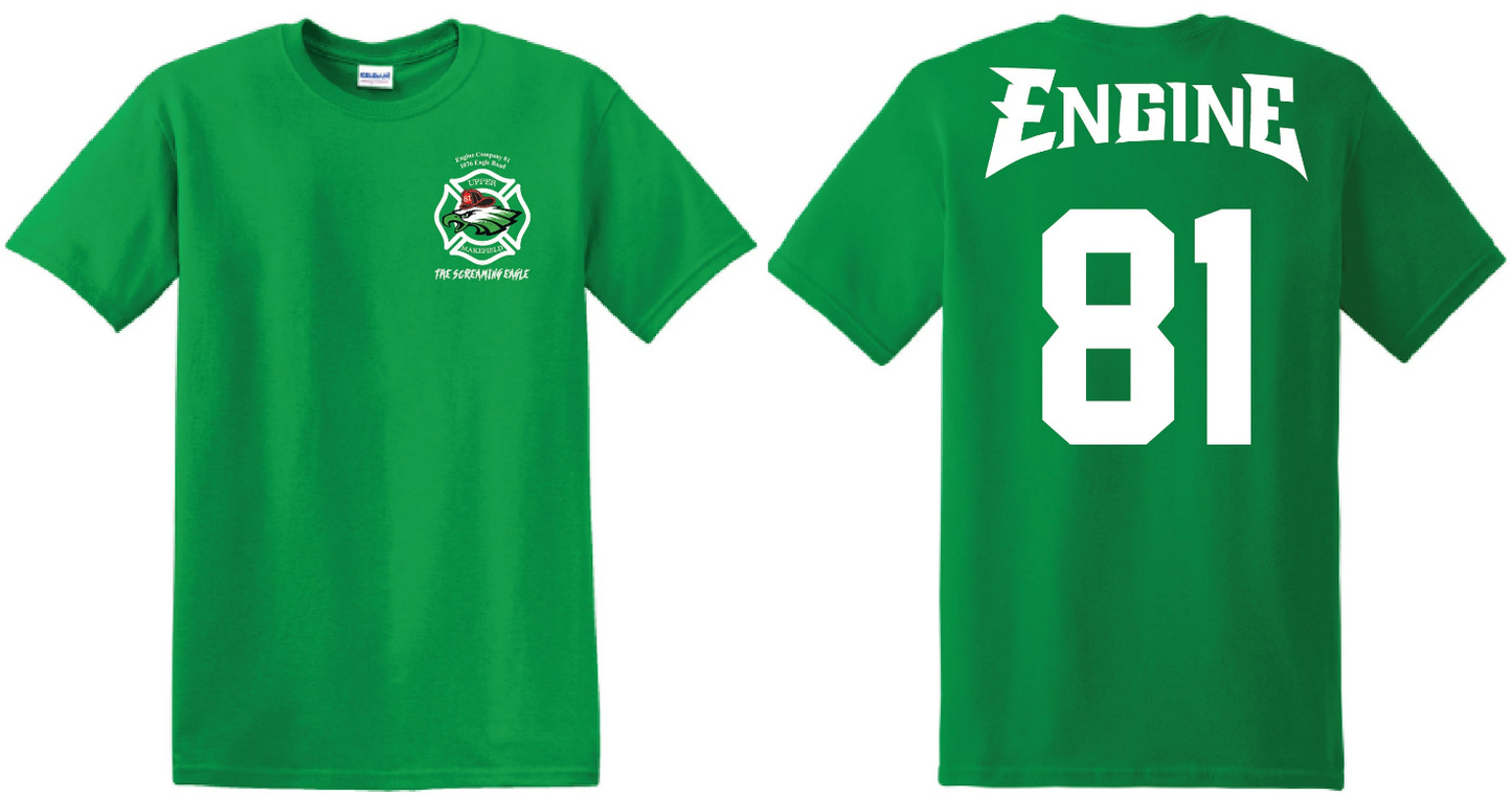 UMFC Engine 71 History & Engine 81 Screaming Eagle Shirts