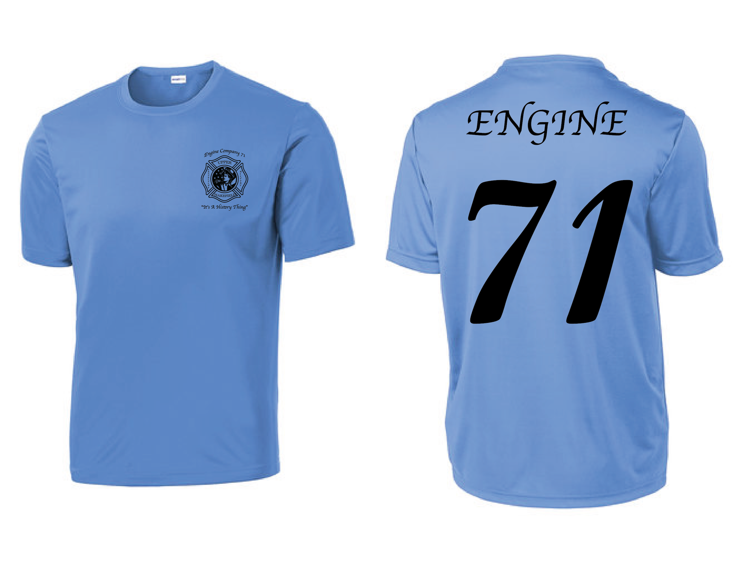 UMFC Engine 71 History & Engine 81 Screaming Eagle Shirts