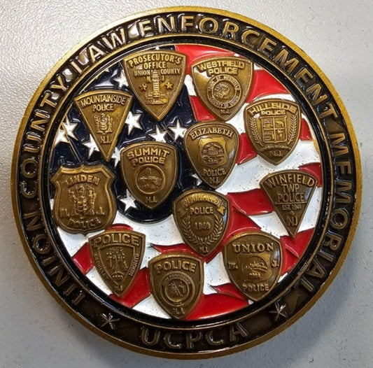 UNION COUNTY NJ POLICE CHIEFs ASSOC COIN FUNDRAISER - PLS READ BELOW