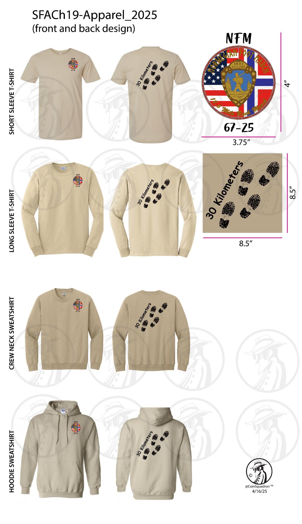 PRE-SALE: SFA Norwegian Ruck March 2025 - Pls Read Below
