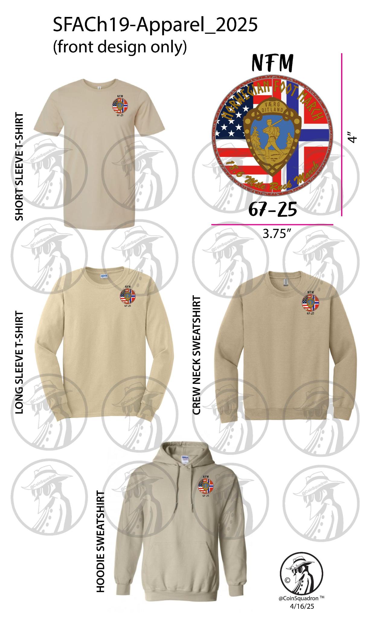 PRE-SALE: SFA Norwegian Ruck March 2025 - Pls Read Below