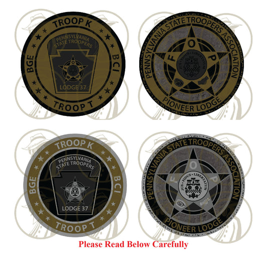 PSP TROOP K Coin - 2 VARIANTS