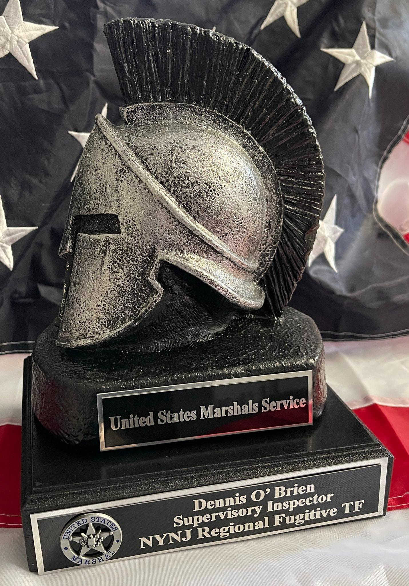 USMS Spartan Warrior Helmet Valor Award