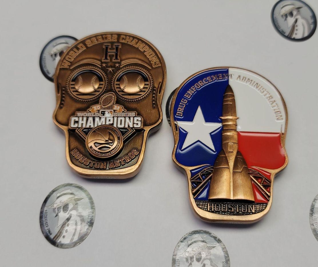 Houston WS22 Champions - Sugar Skull LTD EDN 500 COINS – CoinSquadron