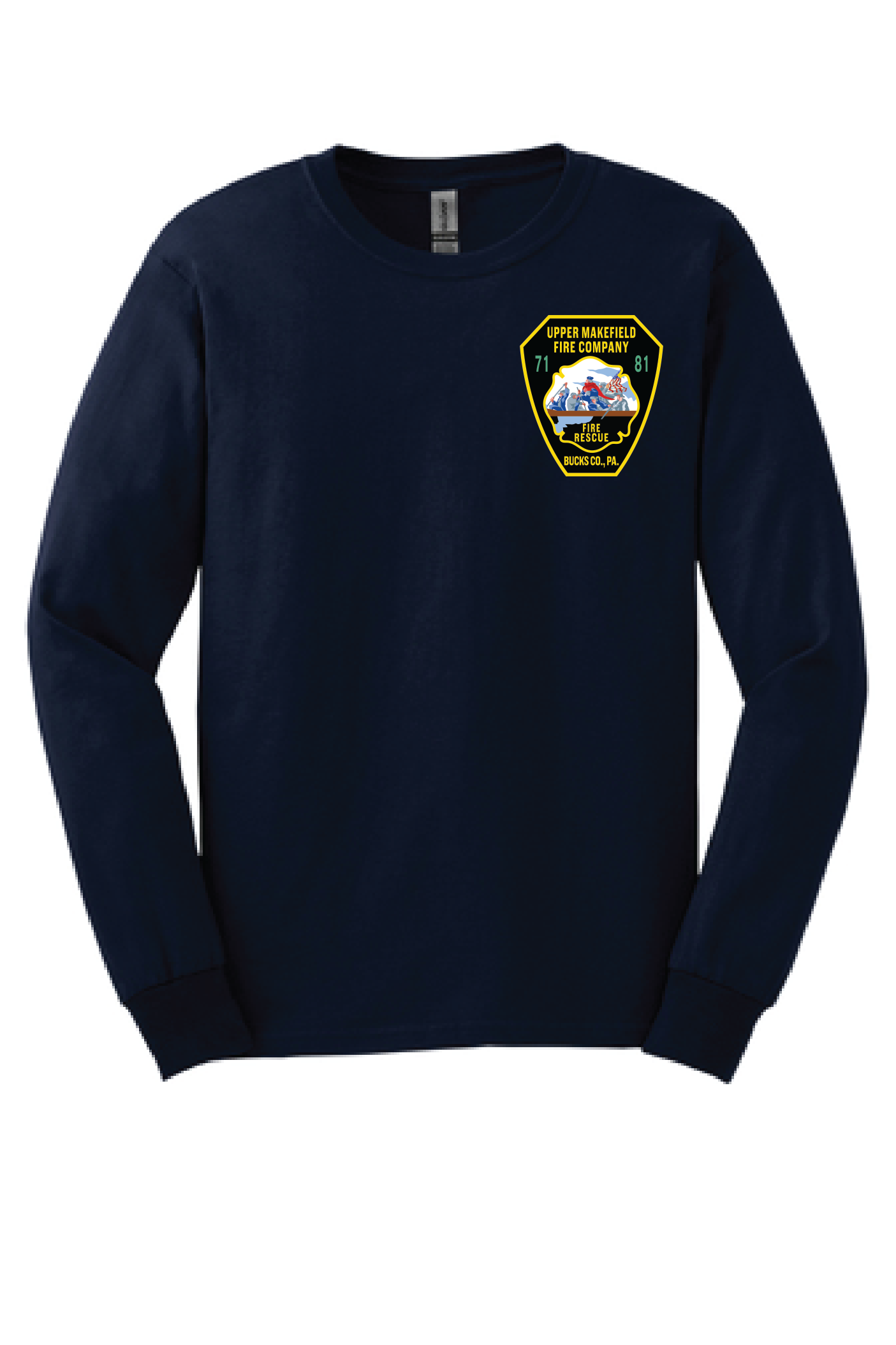 UMFC Long Sleeve Front Logo Only
