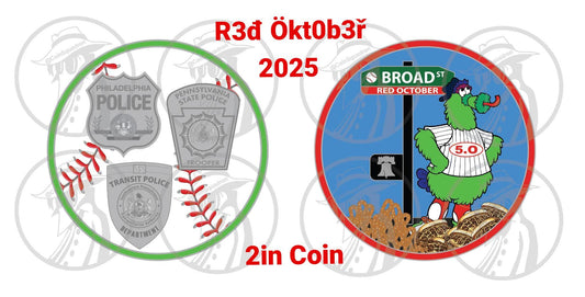 PRE-SALE - Dual Listing - Coin & Slap - RED OCTOBER 2025