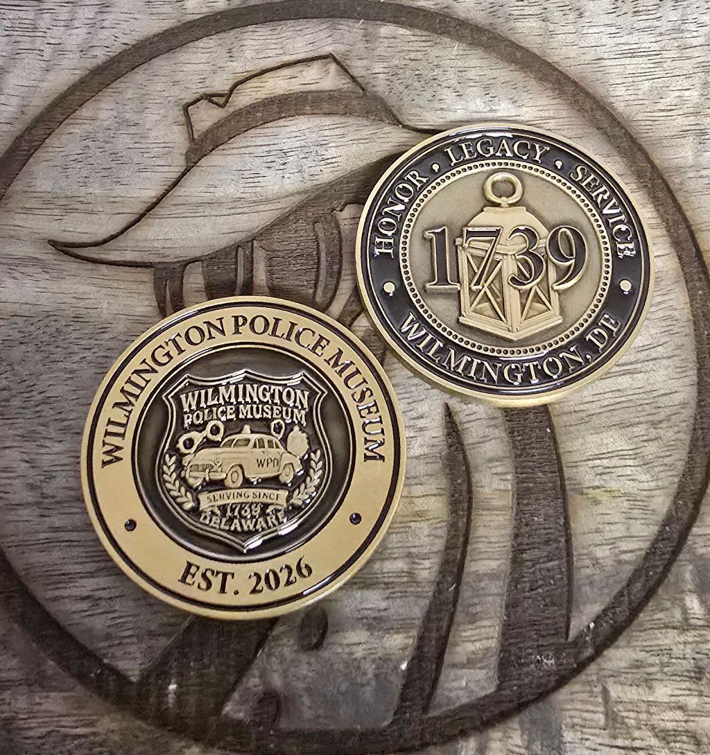 Wilmington Police Museum Commemorative Coin