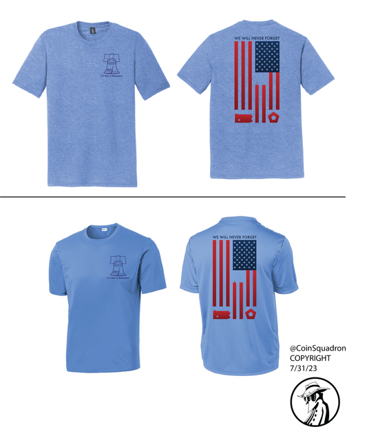 9/11 Run to Remember 2023 T-Shirts - POST RACE APPAREL - PRE-SALE