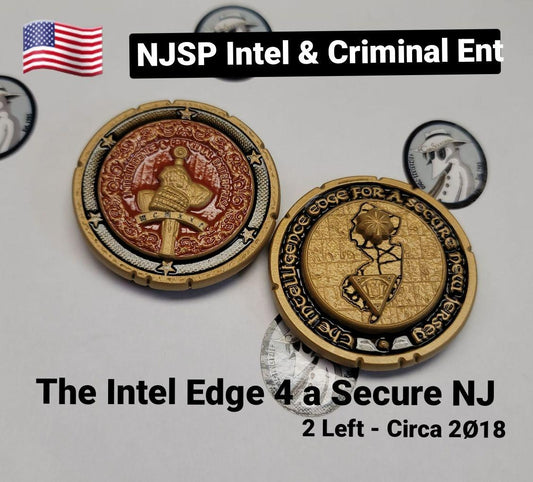 NJSP INTEL & CRIMINAL ENT (Alternate Version) 2 LEFT - FCFS