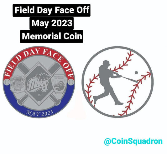 Field Day Face Off 2023 Coin & Bottle Opener Key Chain