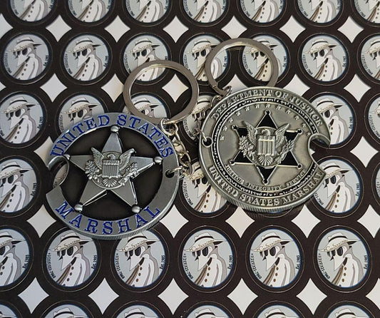 July 4th USMS Drop - DUAL USE TECH - Coin • Bottle Opener • Key Chain