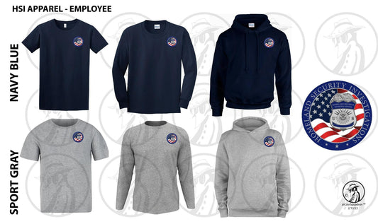 HSI Apparel - HOODIE • LONG & SHORT SLV TEE - PLS READ BELOW