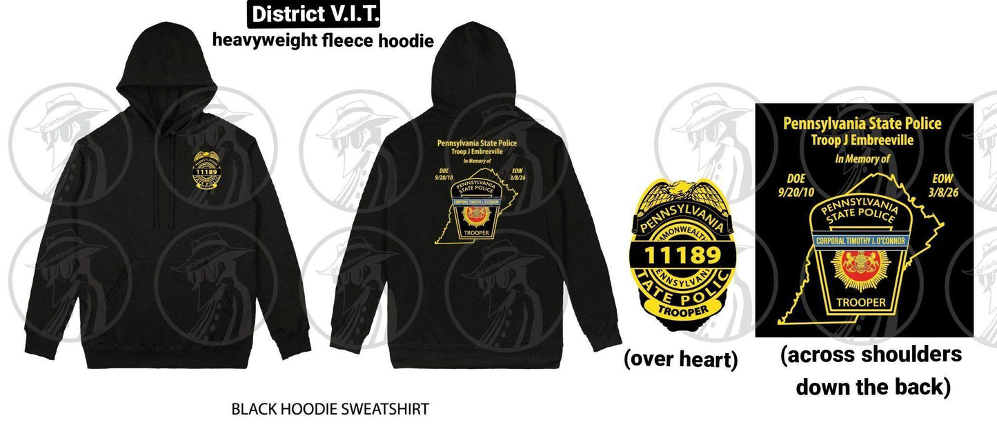 Timothy J. O'Connor Memorial Hoodie