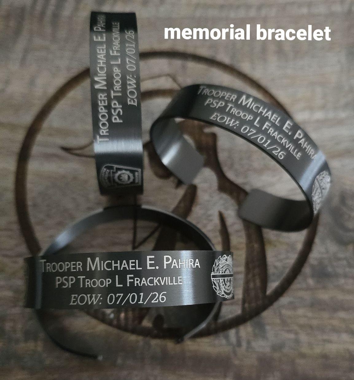 Fundraiser Pre-Sale: EOW Michael Pahira #10642 - BRACELET - 9/18/26 - Sale # 2