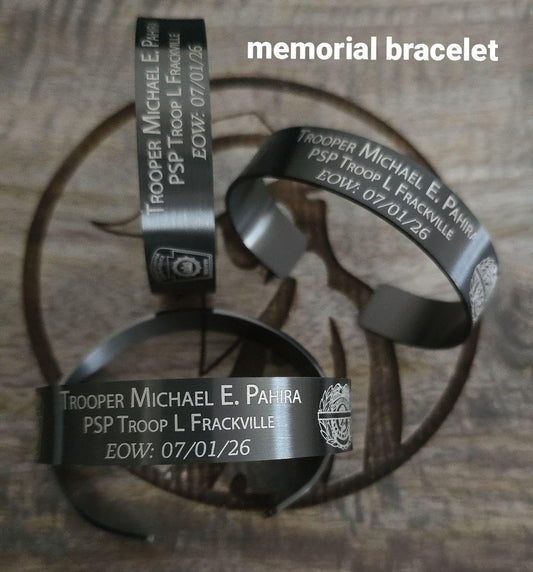 Fundraiser Pre-Sale: EOW Michael Pahira #10642 - BRACELET - 9/18/26 - Sale # 2