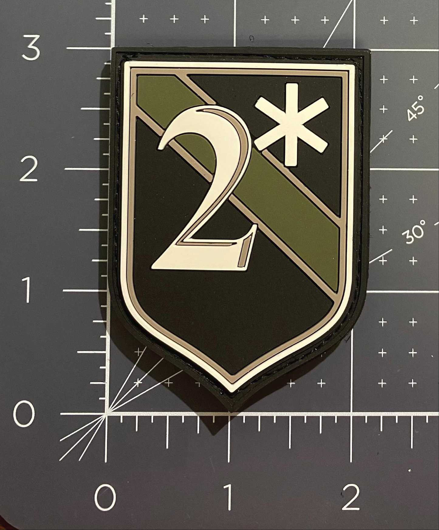 1* & 2* SWAT ERT SORT Tactical Morale PVC Patch Hook & Loop Back