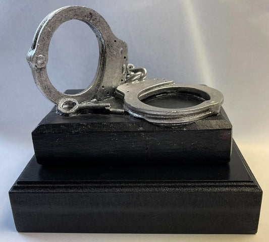 Law Enforcement Officer Handcuff Statue - Kulak Arms