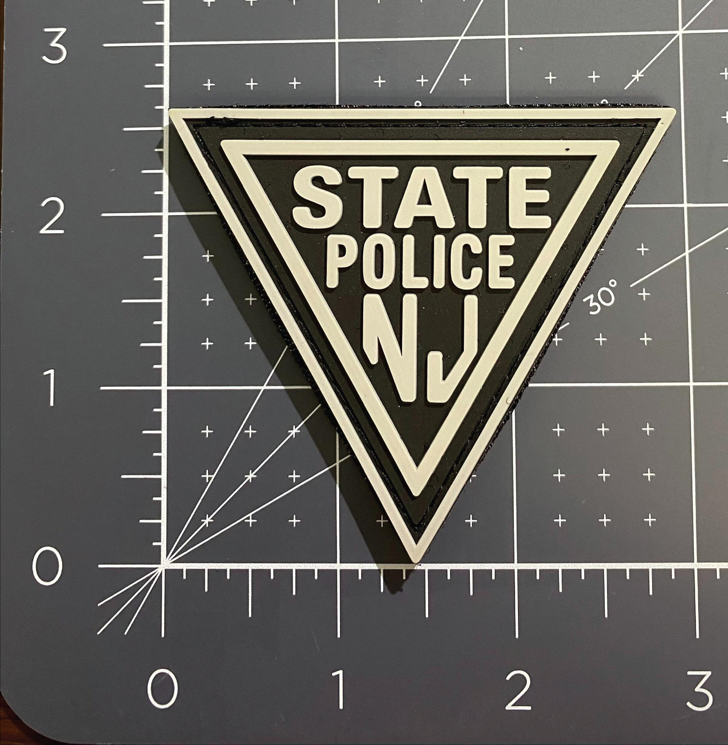 NJSP Patch with Hook & Loop Back