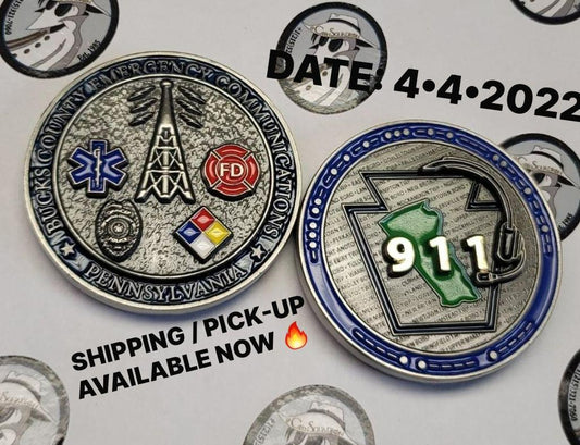 Bucks County 911 Coin