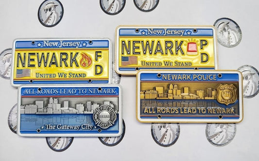 NPD & NFD License Plate Coins