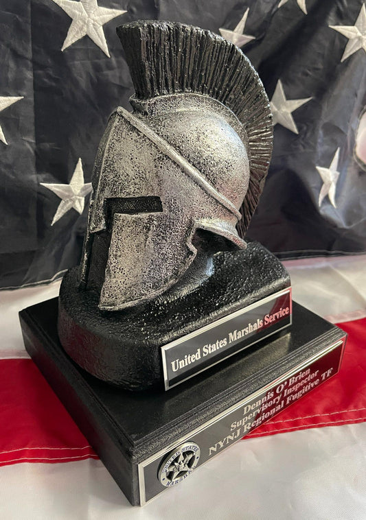 USMS Spartan Warrior Helmet Valor Award