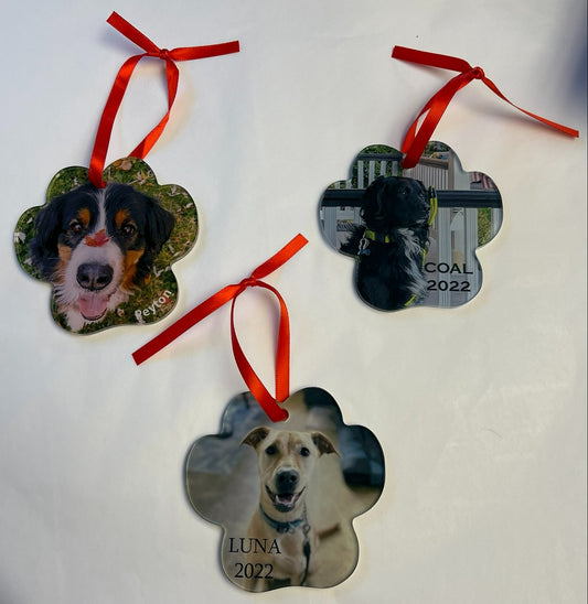 Customizable Pet Holiday Ornament