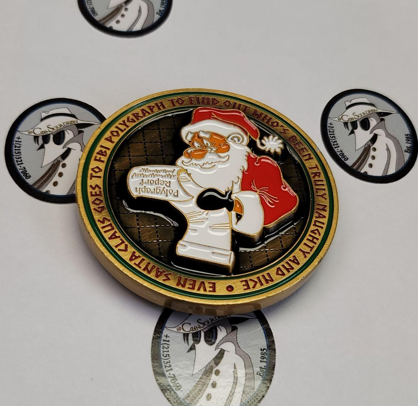 NE POLY SANTA 2022 COIN