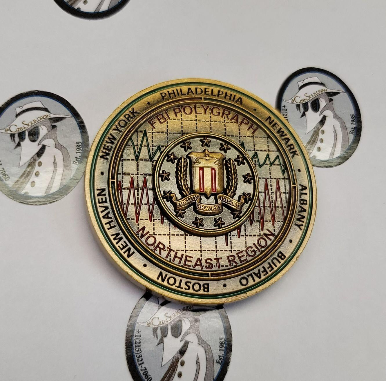 NE POLY SANTA 2022 COIN