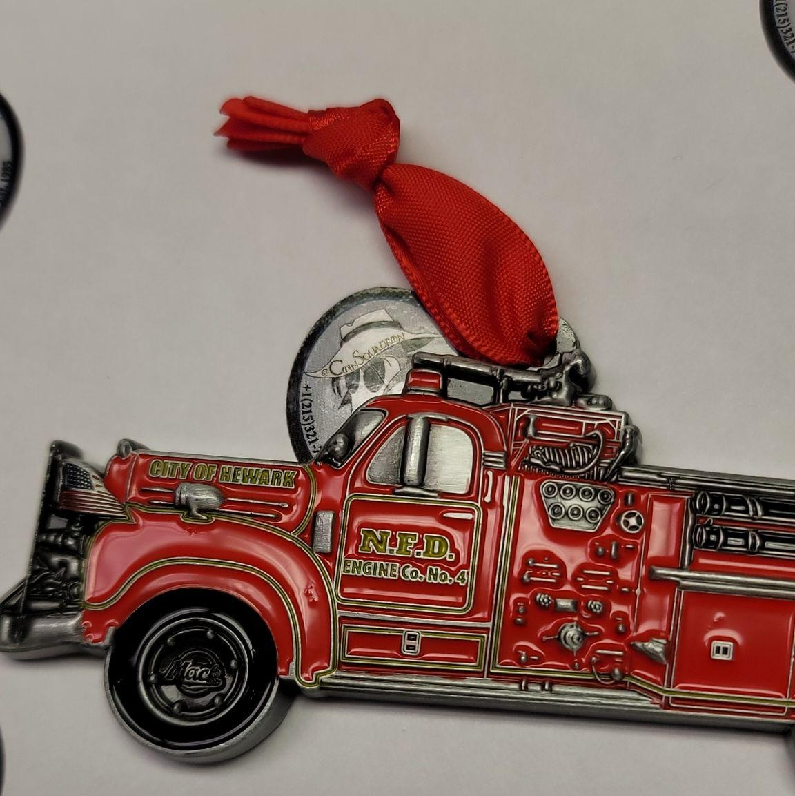 Newark Fire Department Historical Association Ornament