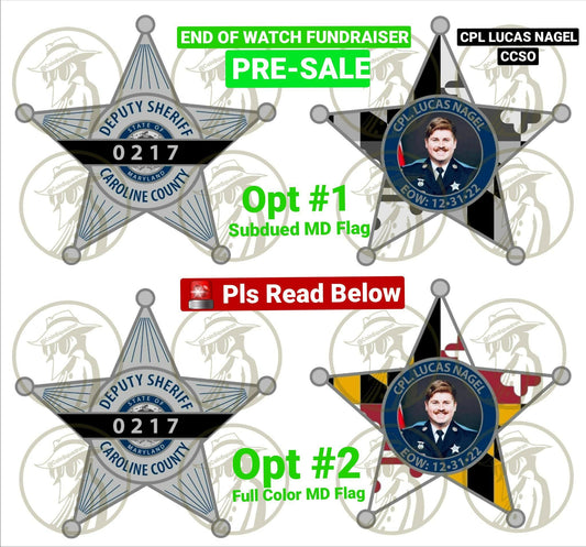 CCSO CPL LUCAS NAGEL COIN FUNDRAISER