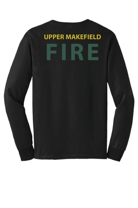 UMFC Long Sleeve Front Logo & Green + Yellow Text Back